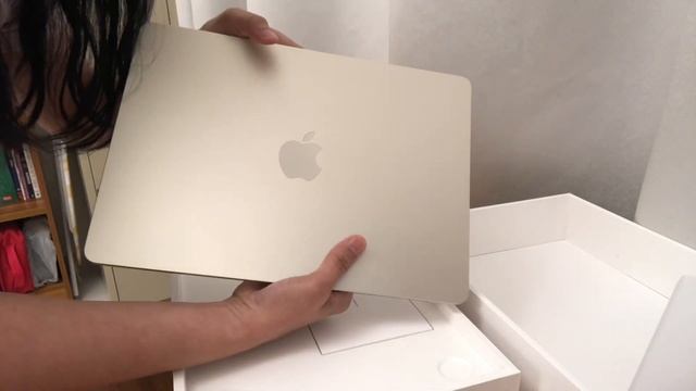 Macbook Air 13.6 Laptop unboxing || Apple || Christmas gift for myself смотреть онлайн