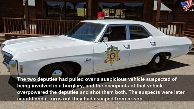 1969 Chevrolet Impala police car honors fallen deputies смотреть онлайн
