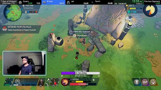 Tribes of Midgard Speedrun - New Glitchless WORLD RECORD in 24:58! смотреть онлайн