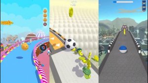 Action Balls Vs Candy Ball Run Vs Rolling Ball Sky Escape SpeedRun Gameplay WEDGYDSFQ