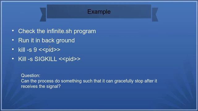 Module 40 - Shell Signals and Traps смотреть онлайн