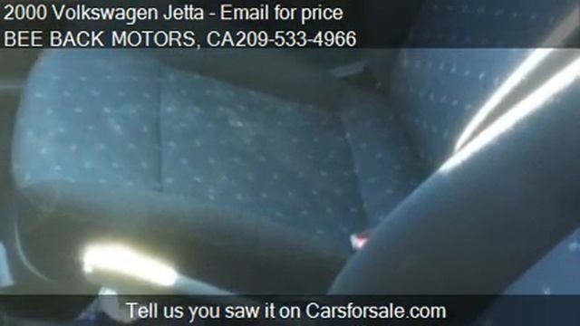 2000 Volkswagen Jetta  - For Sale In SONORA, CA 95370