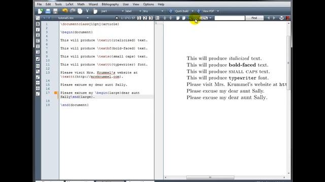 LaTeX Tutorial 5 - Text and Document Formatting - Part 1/2 смотреть онлайн