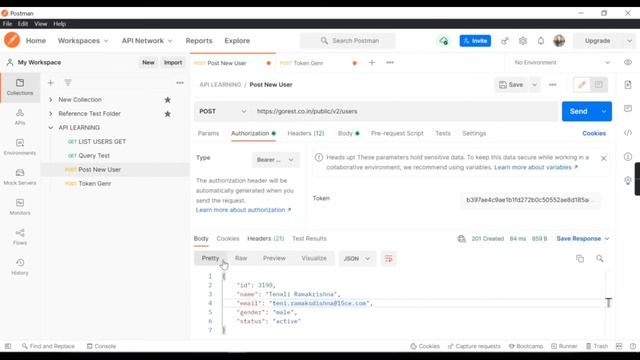Day 4 API Postman Training: Token authentication in Postman | generate token in web api in Hindi смотреть онлайн