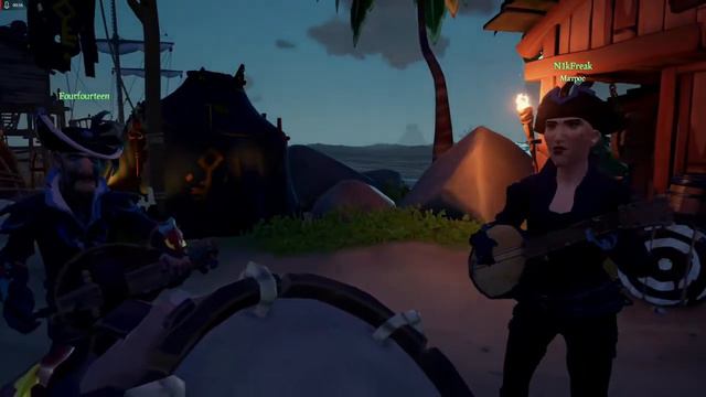 Ночная туса джуса в Sea Of Thieves смотреть онлайн