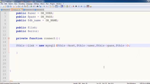 Website & Admin Panel in PHP OOP 2019 ( Database connection )Urdu/Hindi Part 5 of 21 смотреть онлайн