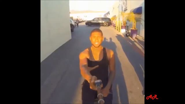 Usher TAKES THE CHALLENGE! AMAZING!! Must See смотреть онлайн