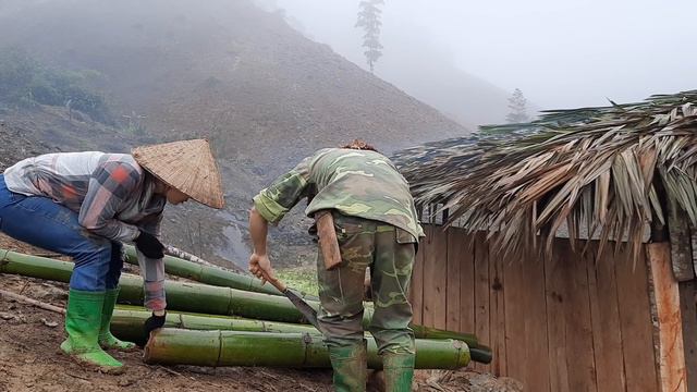 Build life episode 5 | The little house is nearing completion | Live with nature