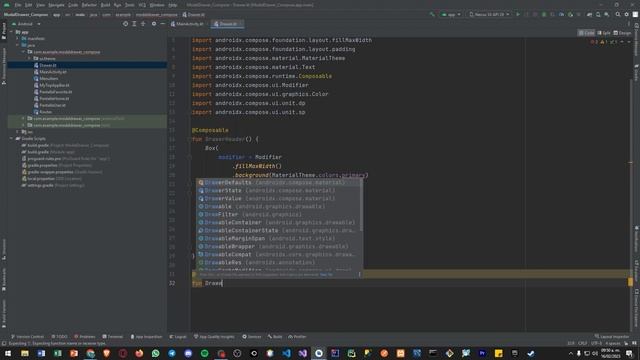 Crear Modal Drawer (Navigation Drawer) en Jetpack Compose смотреть онлайн