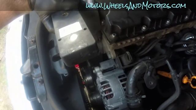 How to replace auxiliary belts on Skoda Superb 3U / VW Passat B5 смотреть онлайн