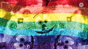 RAINBOW + MULTIMIRROR + SLOW + DEEP VOICE Gummibär REQ VIDOE Gummy Bear Song