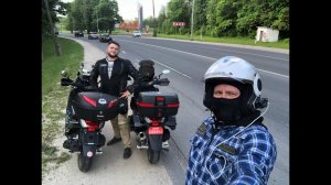 Мини дальняк на китайских скутерах Quantum 50 кубов. Москва-Тула и обратно на мопедах.