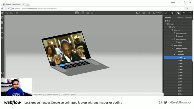 Let's get animated: Create an animated laptop without images or coding смотреть онлайн
