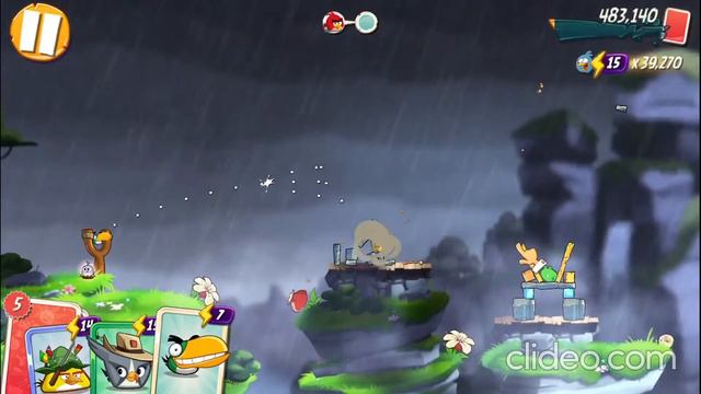 The Angry Birds Boss Level 5 Chef Pig Gameplay Boss Fight full action video walkthrough смотреть онлайн