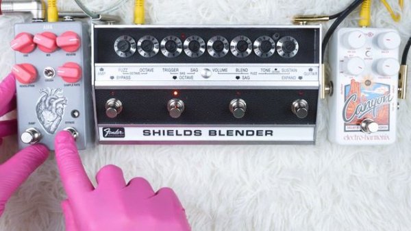 Fender Shields Blender - the most anticipated fuzz ever
