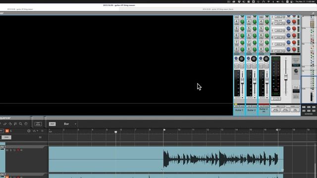 Reason Shortcuts - Mixer Shortcut:  ⌘/CTRL + G