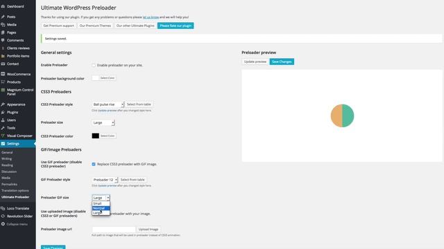 Ultimate WordPress Preloader plugin - 99 CSS3 Preloaders in 1 смотреть онлайн