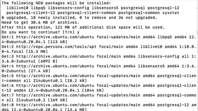 Command to install postgreSQL on Ubuntu 20.04 смотреть онлайн