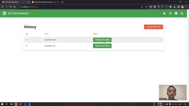 QR Code Generator dengan Vue 2 смотреть онлайн