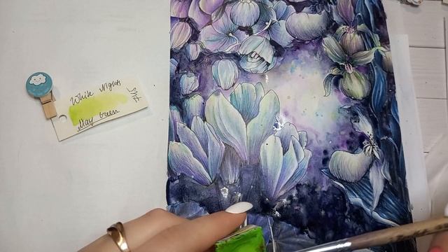 МАСТЕР-КЛАСС ПО РАСКРАШИВАНИЮ АКАВЕРЕЛЬНОГО ФОНА В РАСКРАСКАХ || КАК РАСКРАСИТЬ ФОН АКВАРЕЛЬЮ смотреть онлайн