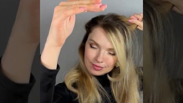 КРАСИВАЯ ПРИЧЕСКА НА РАСПУЩЕННЫХ ВОЛОСАХ. Легко повторить! ?? EASY Half Updo Hair Tutorial ? смотреть онлайн