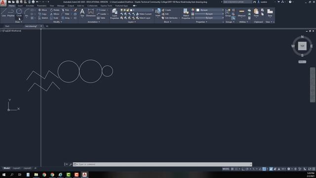 AutoCAD Part 3 - 1 of 3 - Let's Really Get Into It - Draw Tools. смотреть онлайн