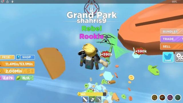 ОГОНЬ и ЛЁД ?❄ СИЛА ОГНЯ РАЗРУШАЕТ? Roblox Sword Elites NEW GAME смотреть онлайн