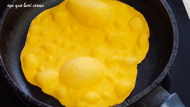 Яркие пшеничные лепешки с овощной начинкой. Постный рецепт. Для тех кто на пп... смотреть онлайн