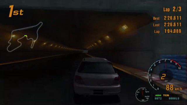 Gran Turismo 3 A-Spec - Subaru Impreza Sports Wagon WRX STI / Grand Valley Speedway смотреть онлайн