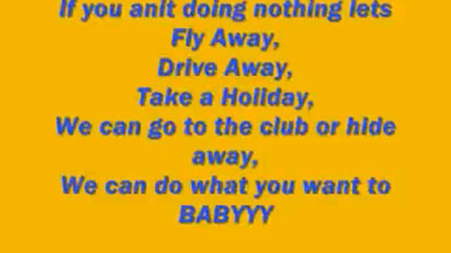 Dizzee Rascal - Holiday Lyrics смотреть онлайн