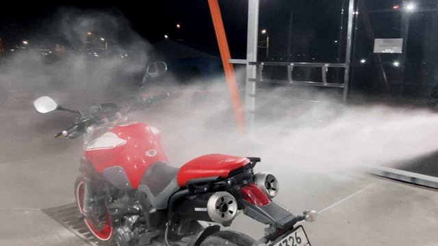 КОТЫ ОБОССАЛИ МОТОЦИКЛ | Зимняя ночь | ВЛОГ мотоциклиста смотреть онлайн