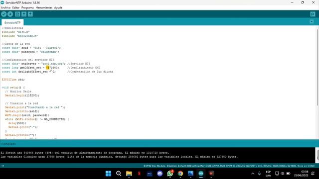 Protocolo NTP - Network Time Protocol | ESP32 | Arduino IDE смотреть онлайн