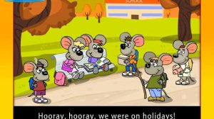 HOLIDAY SONG  «We were on holidays!»
