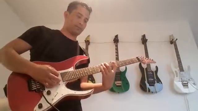 Gitaar improvisatie op een Ibanez RG550XH - Joey Soplantila смотреть онлайн