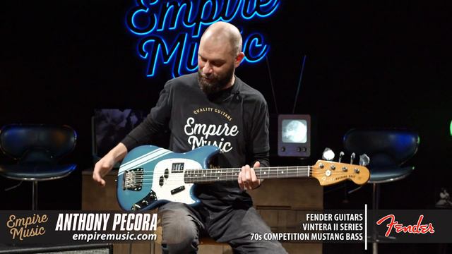 Fender Vintera II 70's Competition Mustang Bass - EMPIRE MUSIC смотреть онлайн