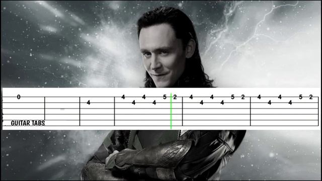 Loki - Main theme ( Disney ) Guitar tabs 🎸 смотреть онлайн