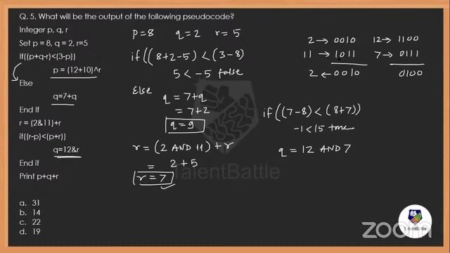 (2024) Accenture Previous Pseudocode Questions | Accenture Exam Questions |Talent Battle| 2024 Batc смотреть онлайн