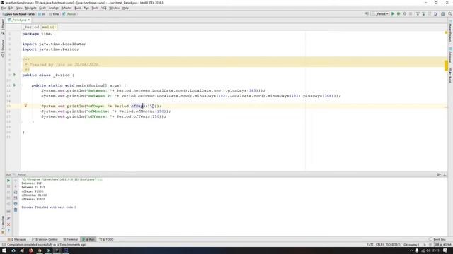 Java 8 - Time API (pt. 4): Period смотреть онлайн