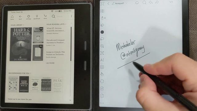 Boox Nova 2 ve Kindle Oasis 3th Gen смотреть онлайн