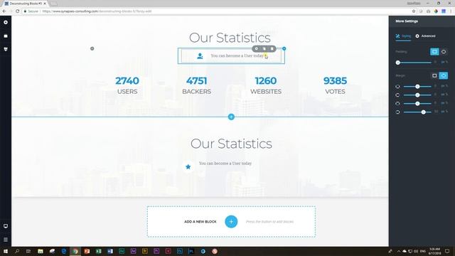 Brizy Page Builder Tutorial | Deconstructing Blocks #5 | Counter смотреть онлайн