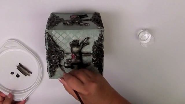 Efekt Rdzy I Efekt Patyny Farbami Akrylowymi -  DIY Tutorial