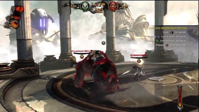 GOW Ascension Multiplayer - Zeus 100% Combat смотреть онлайн
