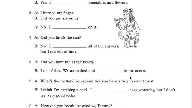 Chapters 8, 9 and 10 of Betty Azar Basic English Grammar book 3rd edition смотреть онлайн