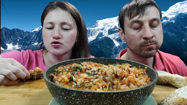 МУКБАНГ ШАКШУКА | MUKBANG SHAKSHUKA | #shakshuka #шакшука #asmrrussia #mukbang #мукбанг