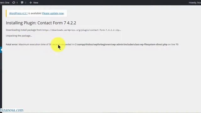 17. How to install WordPress Plugins - Bizanosa WordPress Tutorial смотреть онлайн