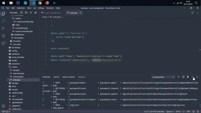 Laravel 6 - Gestion des utilisateurs et des rôles - Le UsersController смотреть онлайн