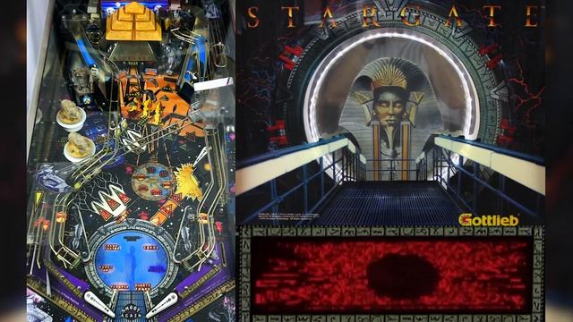 Stargate 1995 Pinball Machine by Gottlieb - Game Play смотреть онлайн