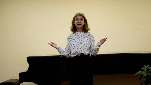 Громова Оксана - Басня "Любопытный" (И. Крылов) смотреть онлайн