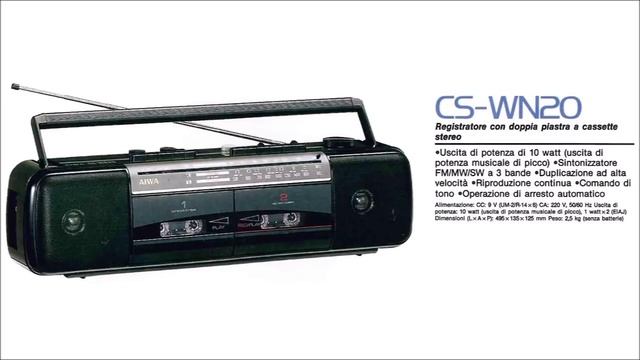 Каталог AIWA 1989-1990 CATALOGO GENERALE смотреть онлайн