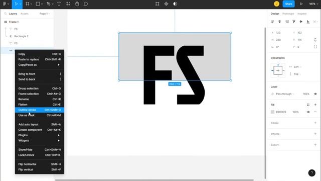 How to Create a Logo in Figma? | 1 Minute Tutorial смотреть онлайн